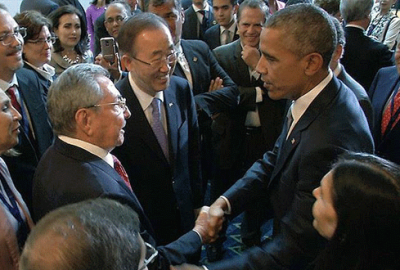 Obama, Raul Castro bir araya geldi