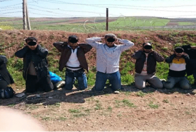 Suriye sınırında IŞİD’li canlı bomba yakalandı