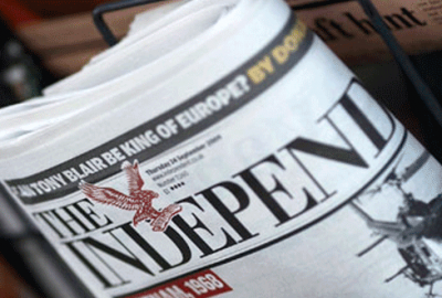 The Independent son kez basıldı