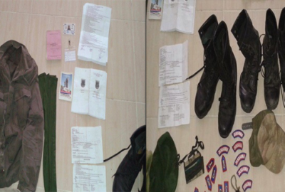 Askere kamuflajlı tuzak