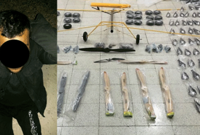 Sınırda yakalanan IŞİD’linin çuvalından uçak çıktı