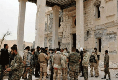 Esad ordusu Palmira’yı tamamen geri aldı