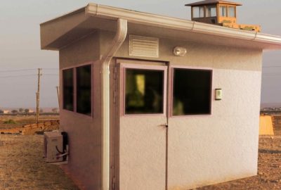 Korkuteli Polisine Zırhlı Kulübe