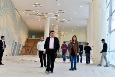 Tütüncü, Mimar Sinan Kongre Ve Sergi Merkezi’ni İnceledi