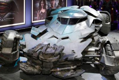 Batman’in otomobili Batmobil, İstanbul’da