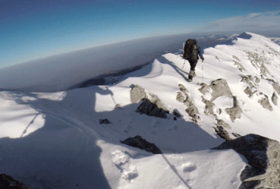Bursalı dağcılar şehitler için rekor kırdı