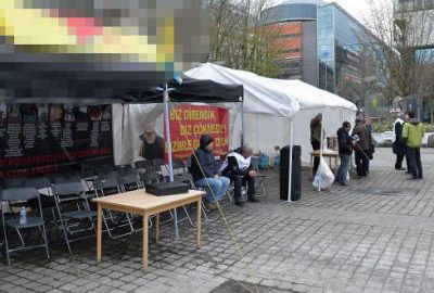 Belçika’da PKK’nın çadırına yeniden izin verildi