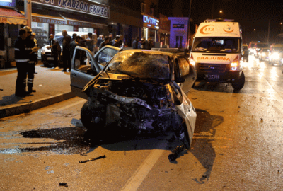 Bursa’da feci kaza: 1 ölü, 3 yaralı