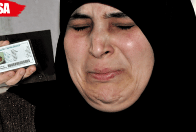 Kızını arayan annenin gözyaşları