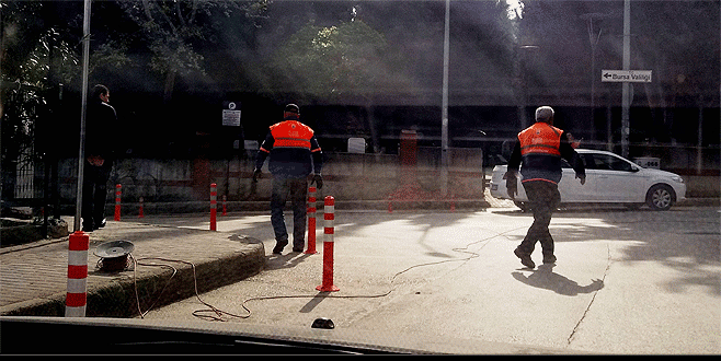 Bursa Valiliği’nde sıkı güvenlik tedbirleri
