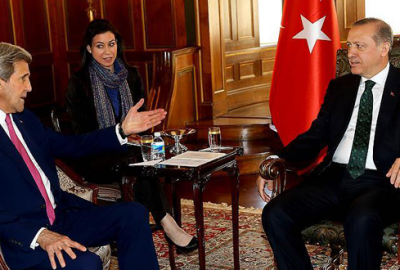 Cumhurbaşkanı Erdoğan, John Kerry ile görüştü