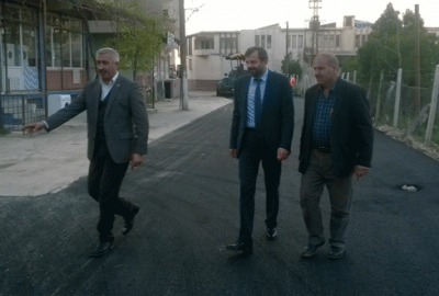 Gürsu’da altyapı sonrası asfalt