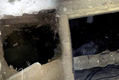 PKK binaların altına tünel kazmış!