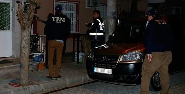 Terör operasyonunda 5 tutuklama