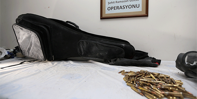 Gitar çantasında bomba düzeneği çıktı