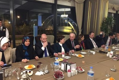 Zonguldaklı Vekillerden Ankara’da Tanışma Ve Kaynaşma Yemeği