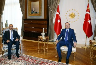 Cumhurbaşkanı Erdoğan Danıştay Başsavcısını Kabul Etti