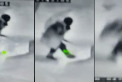 Şemsiye ile kaçmaya çalışan terörist böyle vuruldu