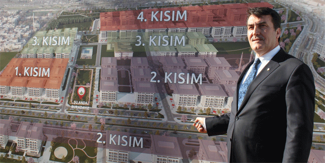 ’70 bin kişilik yeni bir şehir inşa ettik’
