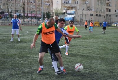 Basın İle Polisler Yeşil Sahalarda Buluştu