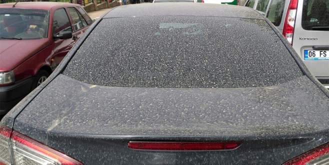 Bursa’ya çamur yağdı