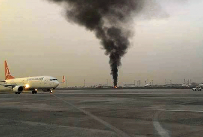 Atatürk Havalimanı’nda yangın paniği