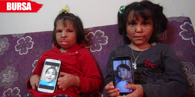 Suriyeli kız kardeşlerin güzelliği fotoğraflarda kaldı