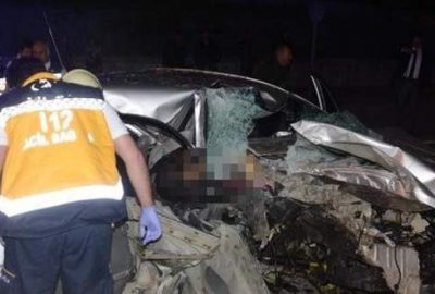 Tıp öğrencileri feci kazada can verdi