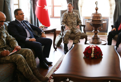 Genelkurmay Başkanı ve MİT Müsteşarı Kilis’te