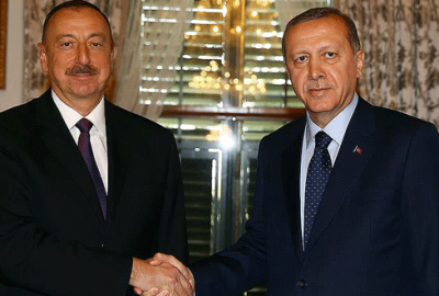 Erdoğan ile Aliyev bir araya geldi