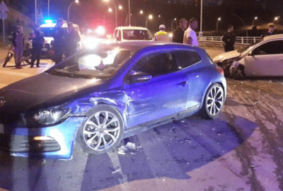 Daha ruhsatını almadığı arabası bu hale gelince…