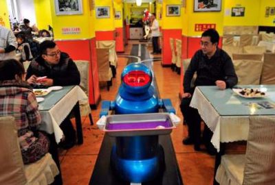 Robotlar iki restoranı iflas ettirdi