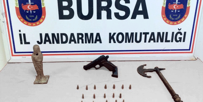 Bursa’da tarihi eser operasyonu