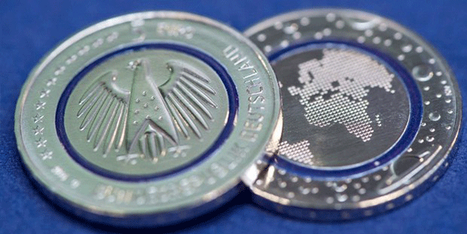 Almanya’da yeni 5 Euro tedavülde