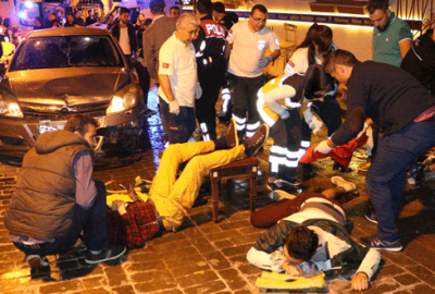 Alkollü sürücü dehşet saçtı