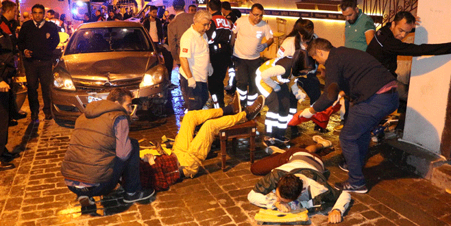 Alkollü sürücü dehşet saçtı