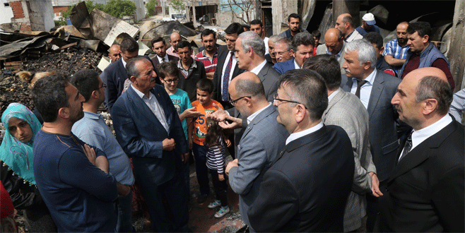 Bursa’daki yangının yaralarını Büyükşehir saracak