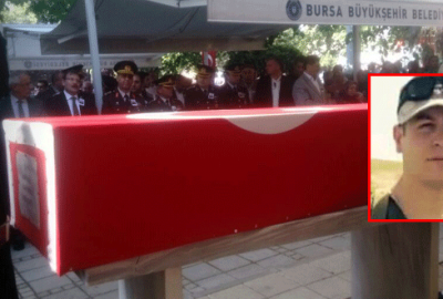 Bursa şehidini gözyaşlarıyla uğurladı