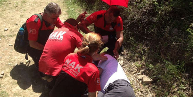 Bursa’da zamanında müdahale hayat kurtardı