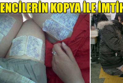 Öğrenciler, bazen sınavlarda başarılı olmak adına, her ne kadar adil
