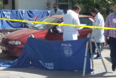 Anne ile oğluna arabada infaz!