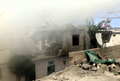 Kilis’e 3 roket atar mermisi düştü, bir evde yangın çıktı