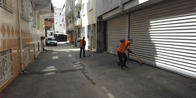 Yıldırım’da bahar temizliği