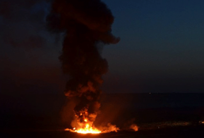 BOTAŞ petrol boru hattında yangın