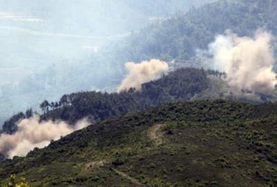 Esad, Türkmendağı’nı bombalıyor