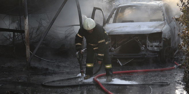 Bursa’da korkutan yangın!