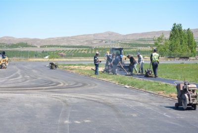 Olimpik Atletizm Pistinde Yenileme Çalışmaları Sürüyor