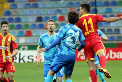 Kayserispor – Bursaspor maçından kareler
