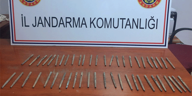 Kalem görünümlü suikast silahı ele geçirildi