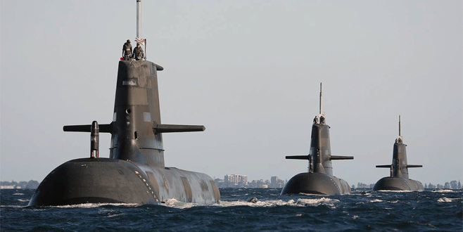 Avustralya’ya Fransız denizaltısı
